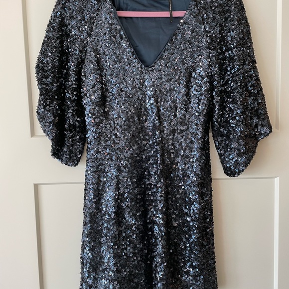 Free People Party Girl Sequin Mini Dress - Picture 3 of 9